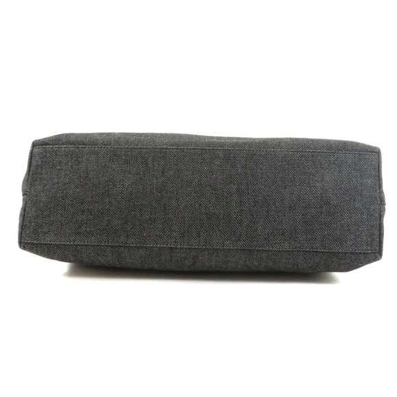 Christian Dior Logo Charm Tote Bag Denim Gray - Picture 4 of 9